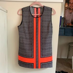 Black and neon work top